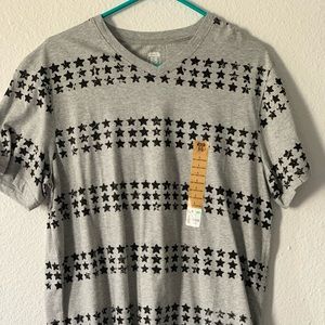 Route 66 large striped T-shirt